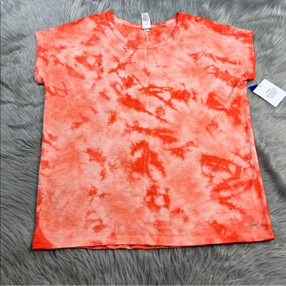 Joylab Orange Tie Dye T Shirt Size Small